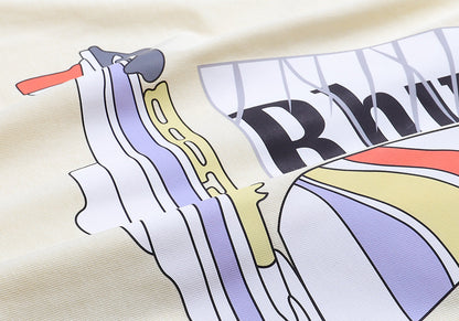 RHUDE Catamaran Champion Cotton T-Shrit RHUDE