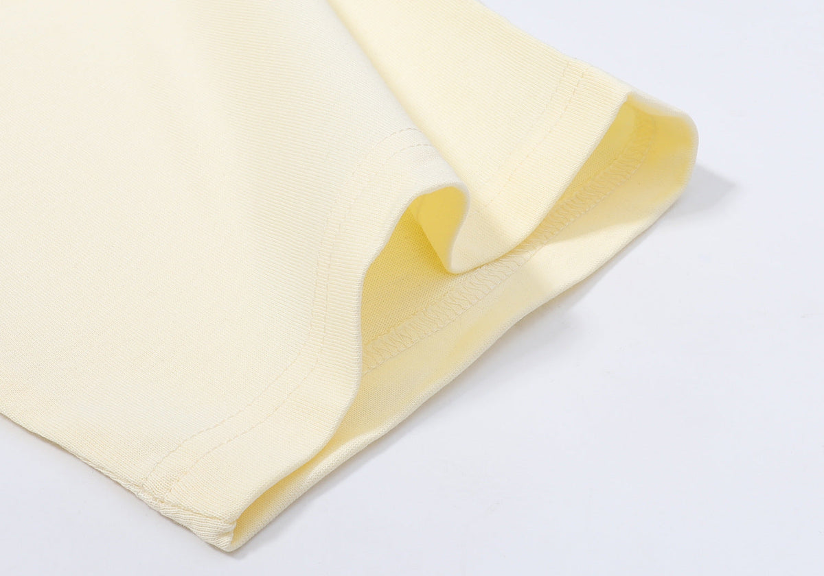 RHUDE FLOCKED BURNOUT T-Shirt RHUDE