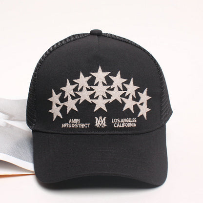 AMIRI  star-patch panelled trucker cap AMIRI
