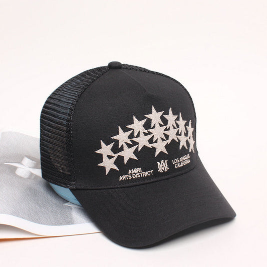 AMIRI  star-patch panelled trucker cap AMIRI