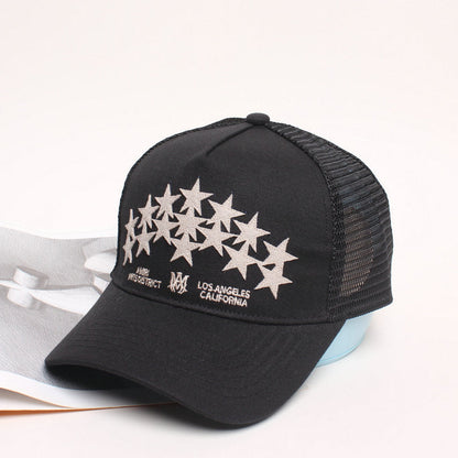 AMIRI  star-patch panelled trucker cap AMIRI