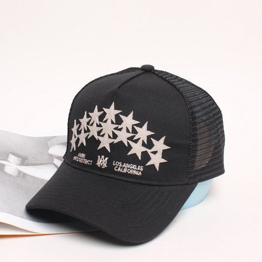 AMIRI  star-patch panelled trucker cap AMIRI