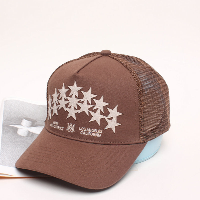 AMIRI  star-patch panelled trucker cap AMIRI