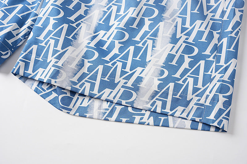 Amiri Allover Logo Printed Shirt AMIRI
