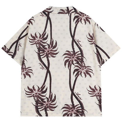 AMIRI Twisted Palms silk shirt AMIRI