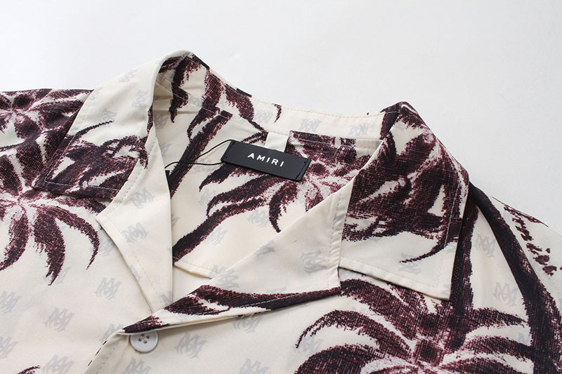 AMIRI Twisted Palms silk shirt AMIRI