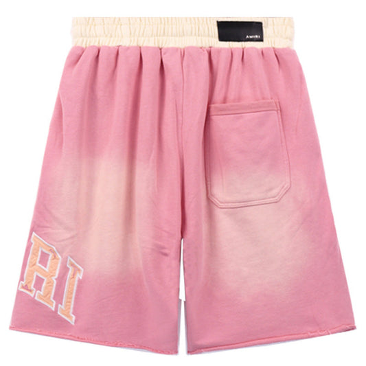 AMIRI Straight-Leg Logo-Appliquéd Cotton-Jersey Shorts AMIRI