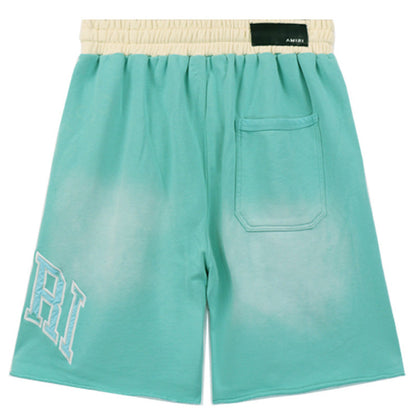 AMIRI Straight-Leg Logo-Appliquéd Cotton-Jersey Shorts AMIRI