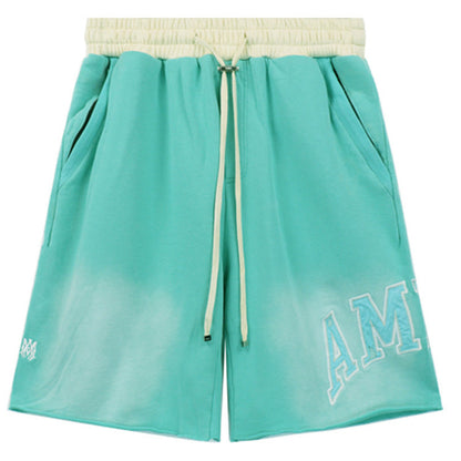 AMIRI Straight-Leg Logo-Appliquéd Cotton-Jersey Shorts AMIRI