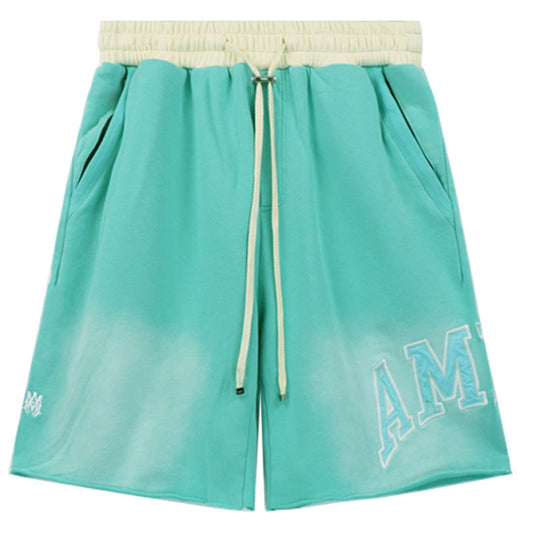 AMIRI Straight-Leg Logo-Appliquéd Cotton-Jersey Shorts AMIRI