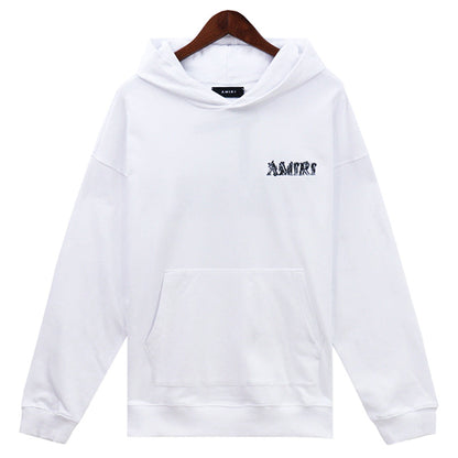 AMIRI logo-embroidered cotton Hoodies AMIRI