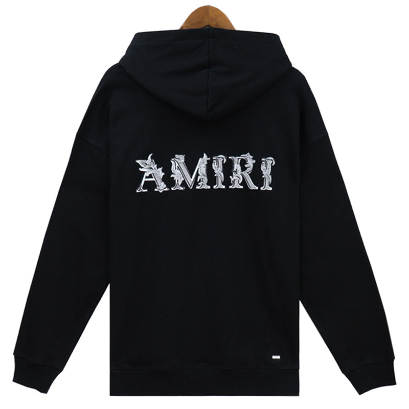 AMIRI logo-embroidered cotton Hoodies AMIRI