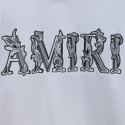 AMIRI logo-embroidered cotton Hoodies AMIRI