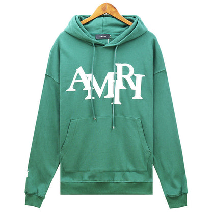 AMlRl logo-applique cotton Hoodies AMIRI