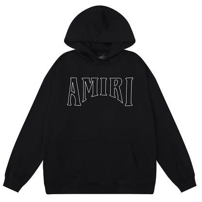 AMIRI Logo-Print Classic Hoodie AMIRI