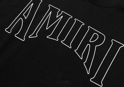 AMIRI Logo-Print Classic Hoodie AMIRI