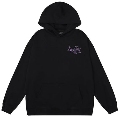 AMIRI Logo-Print Classic Hoodie AMIRI
