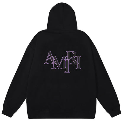 AMIRI Logo-Print Classic Hoodie AMIRI