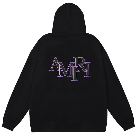 AMIRI Logo-Print Classic Hoodie AMIRI