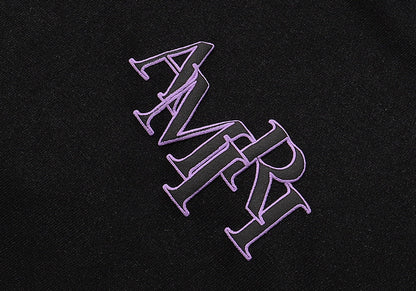 AMIRI Logo-Print Classic Hoodie AMIRI