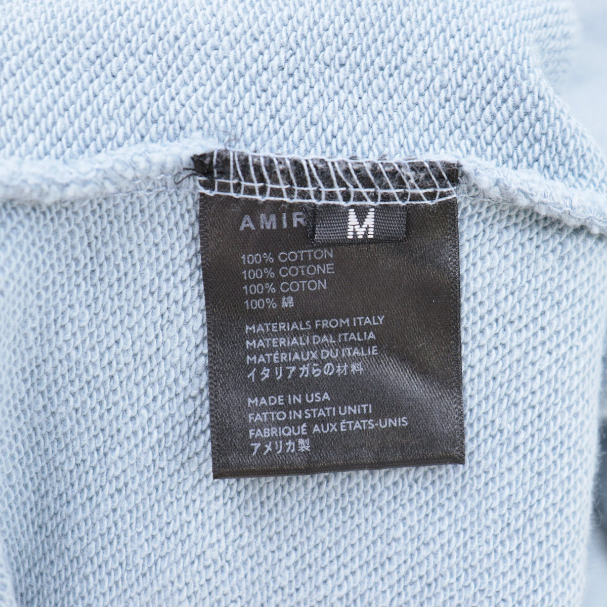 AMIRI logo-embroidered cotton Hoodies AMIRI