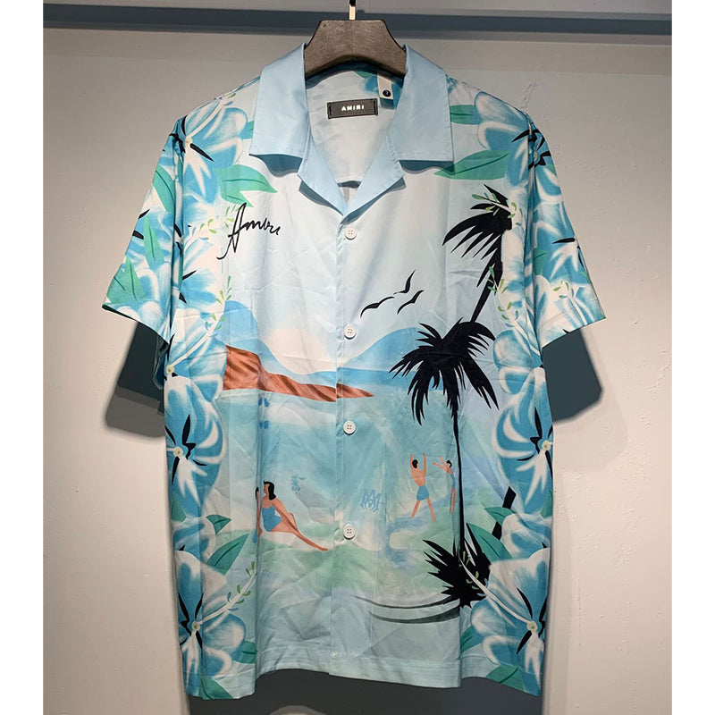 AMIRl Resort Club Bowling Shirt AMIRI