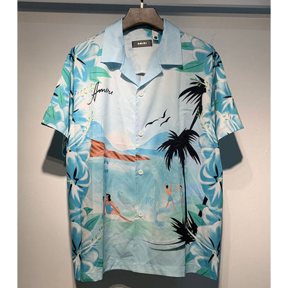 AMIRl Resort Club Bowling Shirt AMIRI
