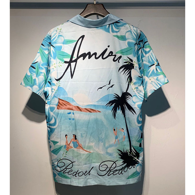 AMIRl Resort Club Bowling Shirt AMIRI