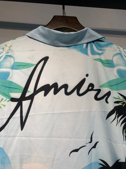 AMIRl Resort Club Bowling Shirt AMIRI