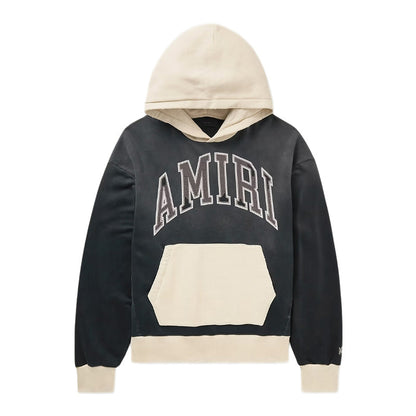 AMIRI Logo-Appliqued Colour-Block Cotton-Jersey Hoodies AMIRI