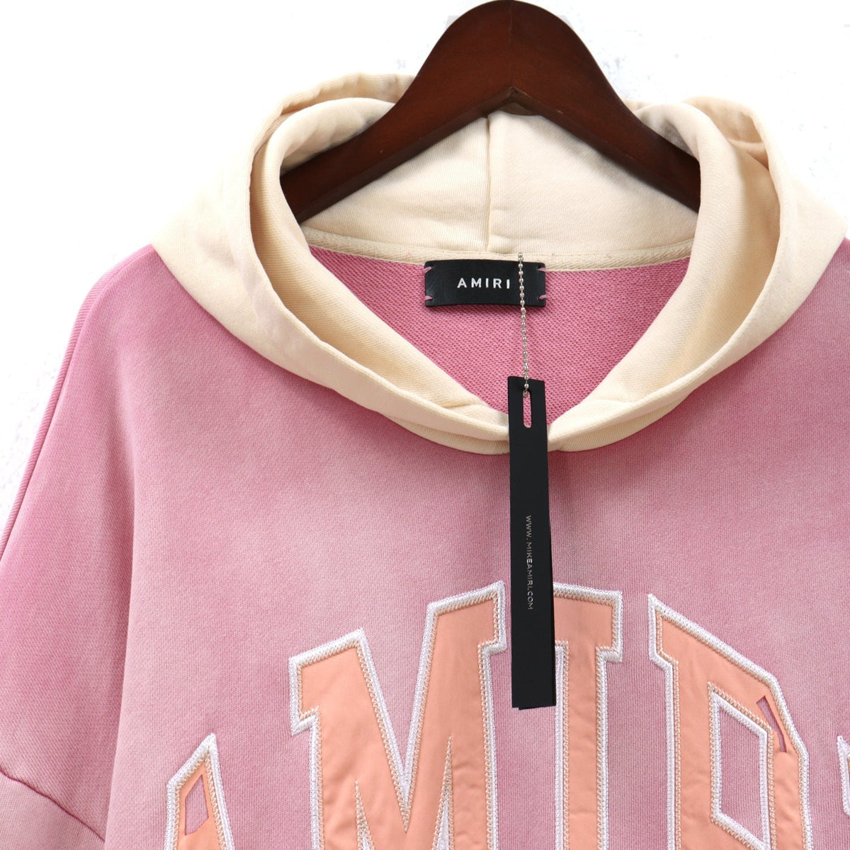AMIRI Logo-Appliqued Colour-Block Cotton-Jersey Hoodies AMIRI