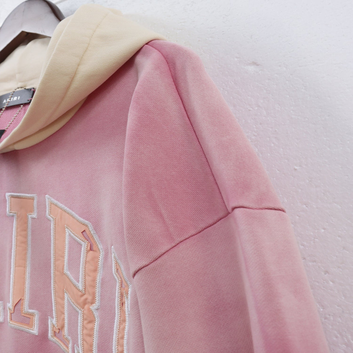 AMIRI Logo-Appliqued Colour-Block Cotton-Jersey Hoodies AMIRI