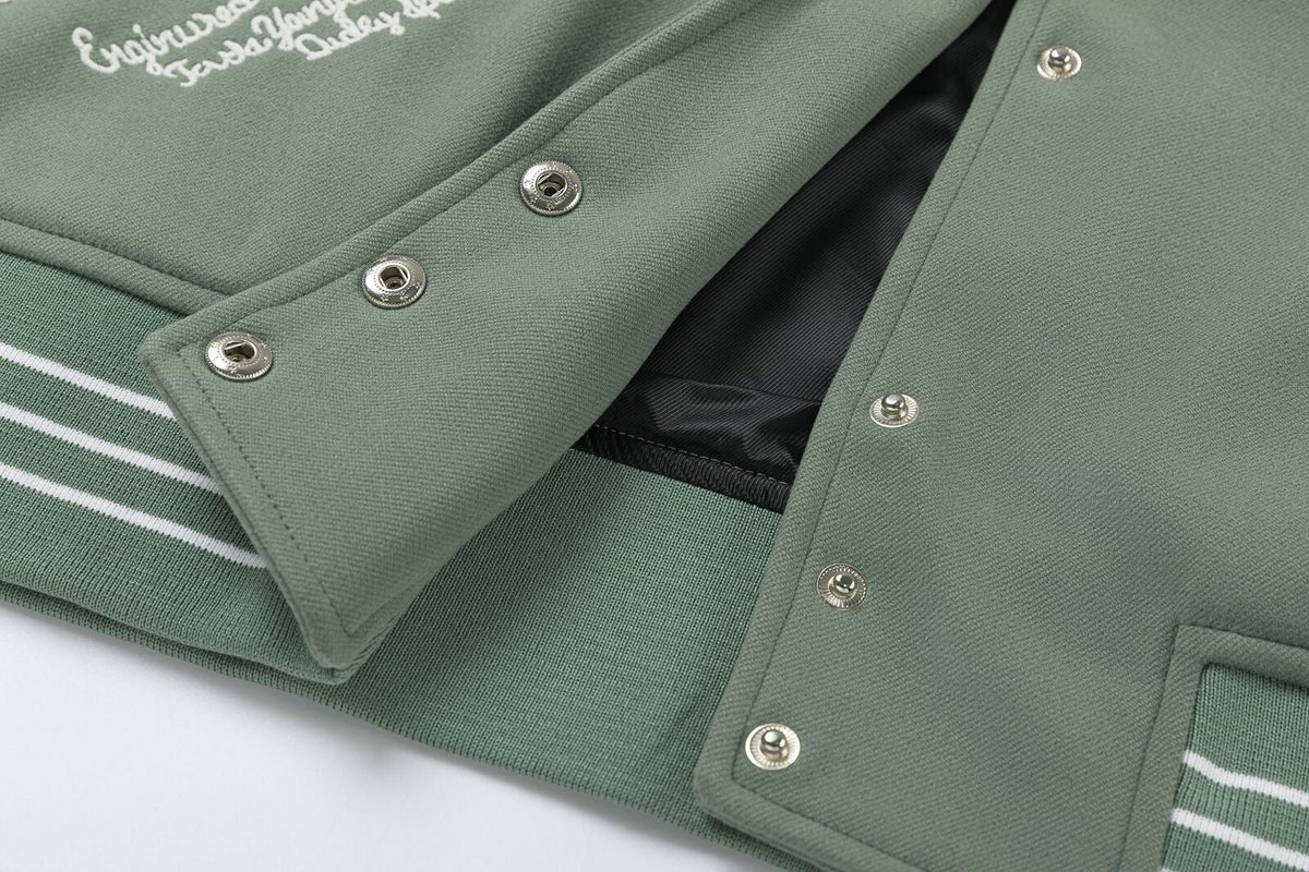 AMlRl appliqué-logo Varsity Jackets AMIRI