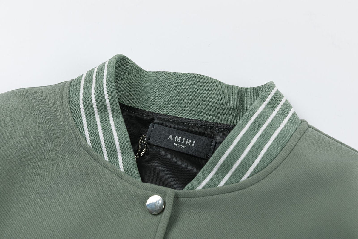 AMlRl appliqué-logo Varsity Jackets AMIRI