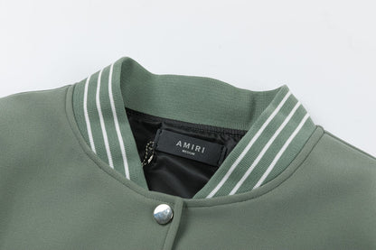 AMlRl appliqué-logo Varsity Jackets AMIRI
