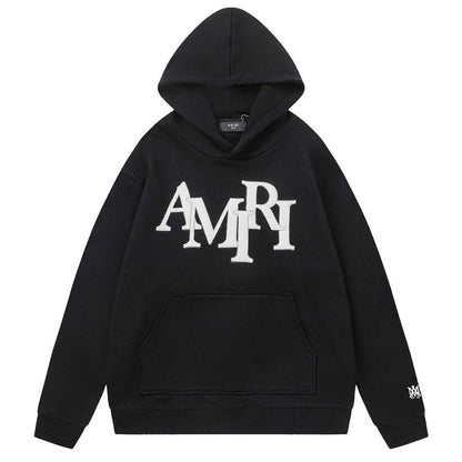 AMIRI Staggered Logo-Patches Hoodies AMIRI