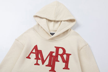 AMIRI Staggered Logo-Patches Hoodies AMIRI