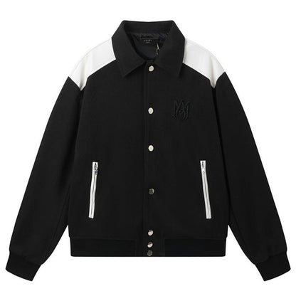 AMlRl Ma Band logo-embroidered jacket AMIRI
