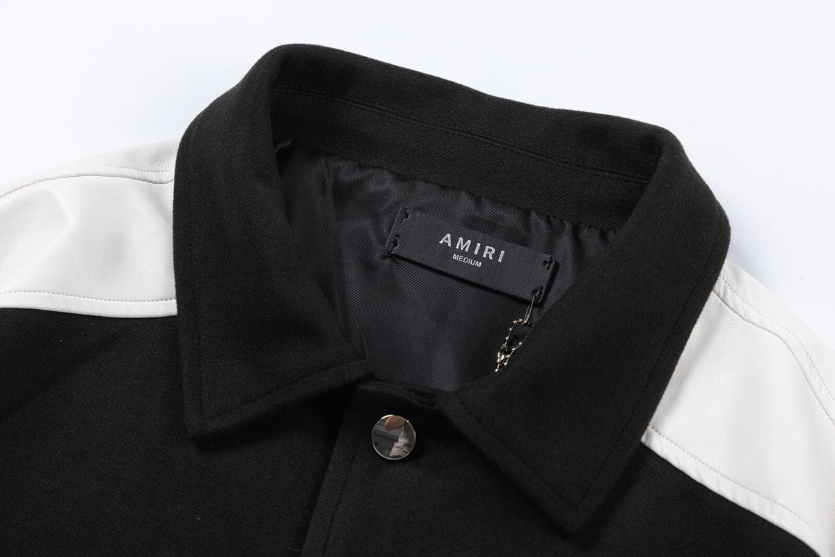 AMlRl Ma Band logo-embroidered jacket AMIRI