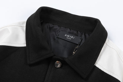 AMlRl Ma Band logo-embroidered jacket AMIRI