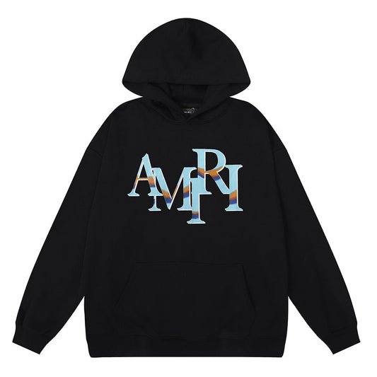 AMIRI Bones Logo-Embroidered Hoodie AMIRI