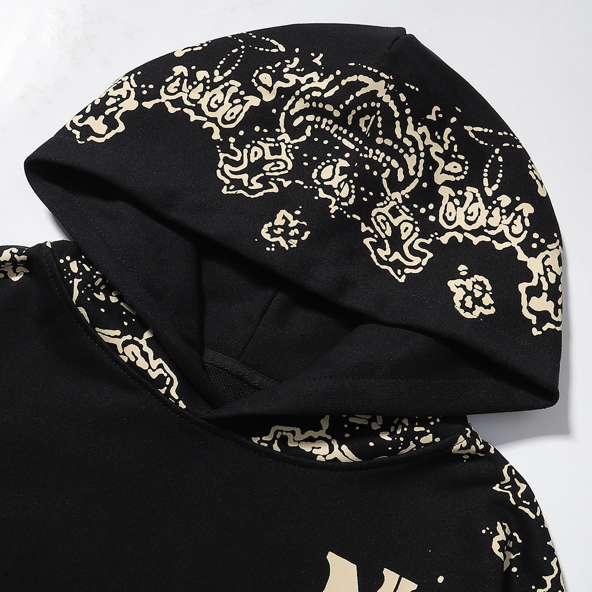 AMIRl Bandana BleachAll Over Hoodie AMIRI