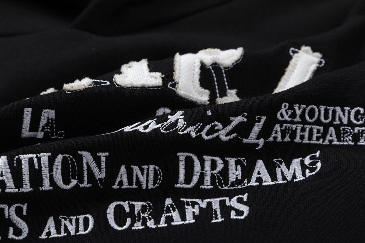 AMlRl Distressed Arts District Hoodie AMIRI