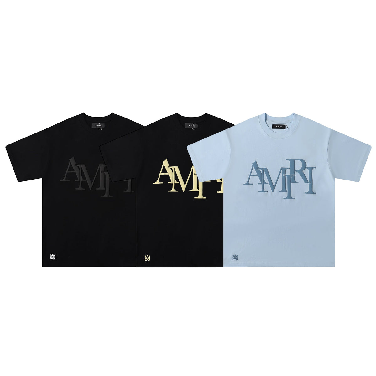 Amiri Staggered Logo T-Shirt AMIRI