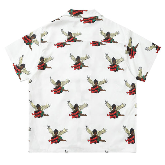 Denim Tears Cartoon Print T-Shirt DENIM TEARS