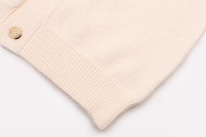 AMIRI Cotton V-Neck Bones Cardigan AMIRI