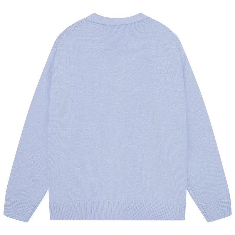 AMIRI Cotton V-Neck Bones Cardigan AMIRI