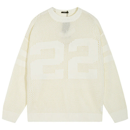 AMIRI 22 Crew Open Stitch Sweaters AMIRI