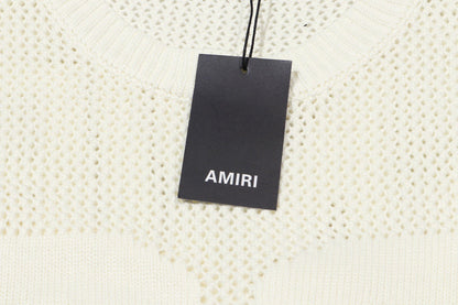 AMIRI 22 Crew Open Stitch Sweaters AMIRI