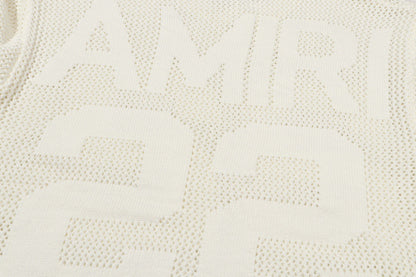 AMIRI 22 Crew Open Stitch Sweaters AMIRI